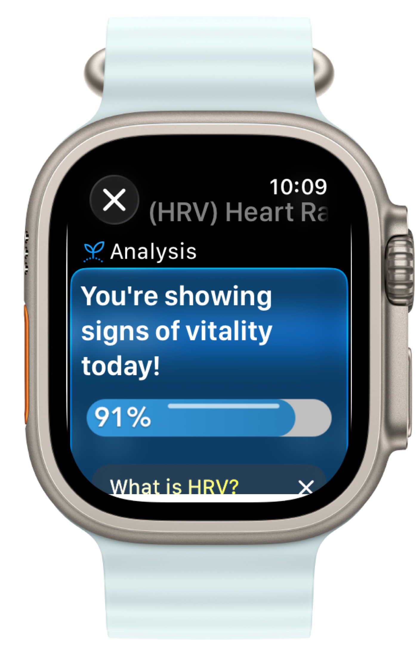IRL Health Bar HRV screen