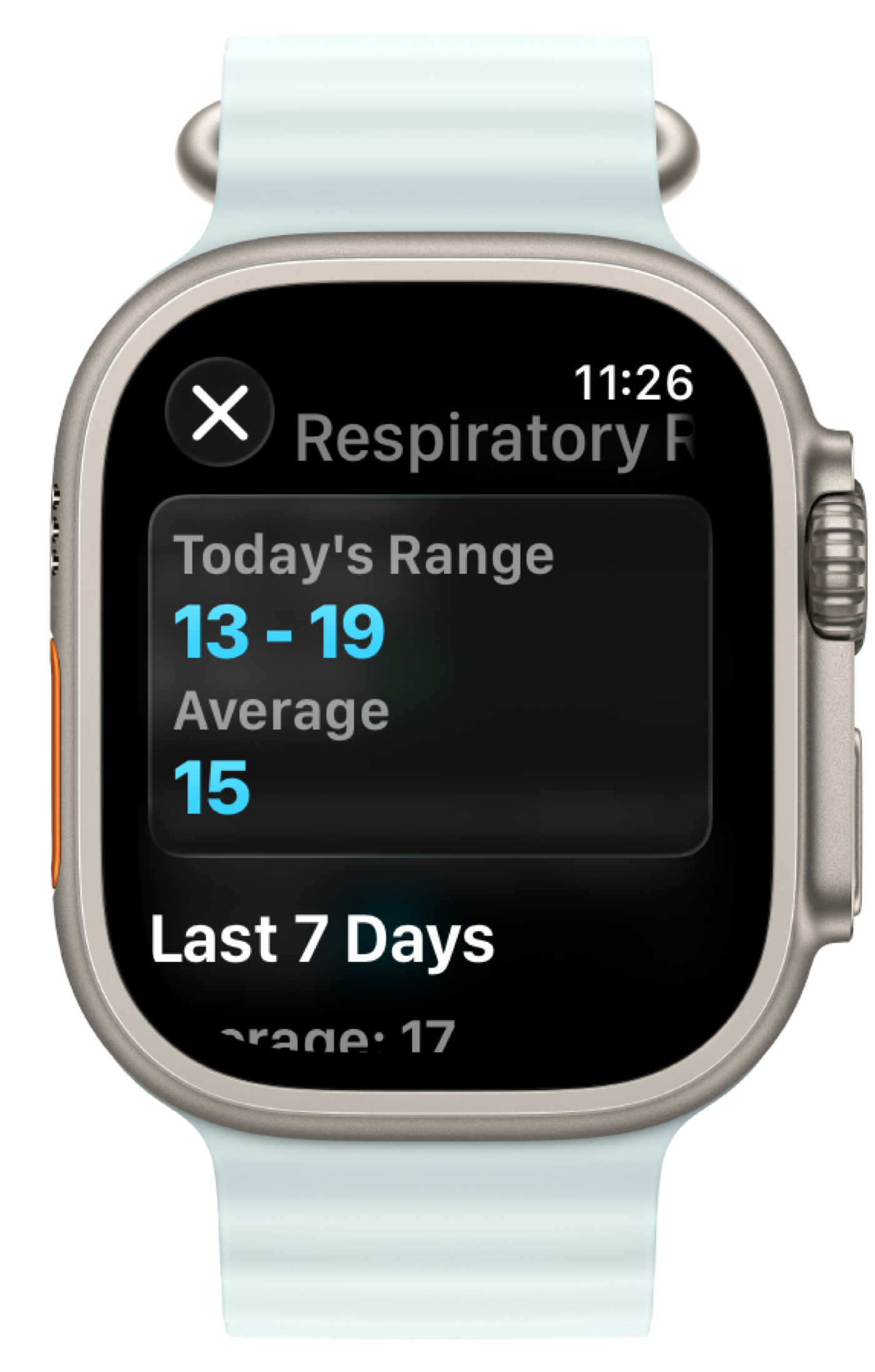 IRL Health Bar respiratory rate screen