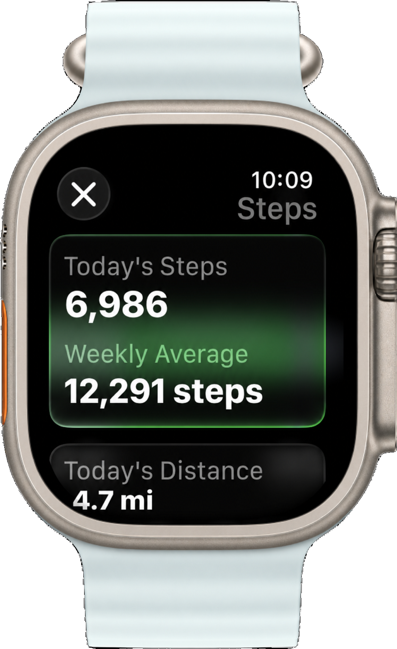 IRL Health Bar steps screen